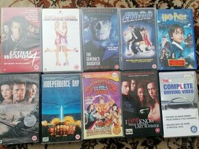 Anglické VHS kazety