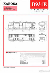 Prospekty - Autobusy Karosa 4 - 1