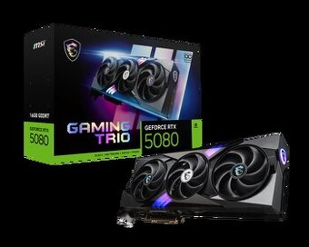 MSI GeForce RTX 5080 16G GAMING TRIO OC - PREDANÉ