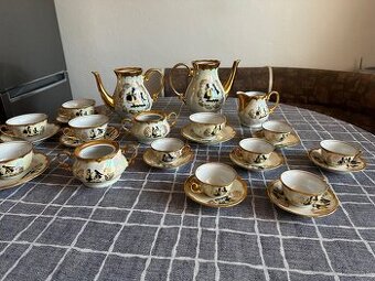 Porcelánový kávový/čajový zberatelsky set Jugoporcelan