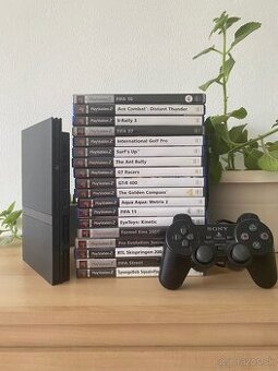 Playstation 2 slim + hry zadarmo
