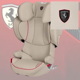 Cybex Solution Z-fix FERRARI Silver Grey