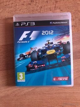 Predám hru na PlayStation 3 formula 1 2012