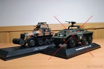 Mix Modelov Vojenskej Techniky - 1:43 a 1:72