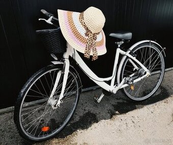Prekrásny, dámsky bicykel retro Štýl