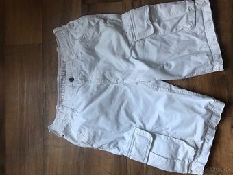TOMMY HILFIGER originál white pánske capri nohavice L/XL