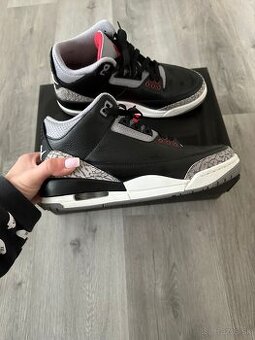 Jordan 3 Retro Black Cement veľ.40,5