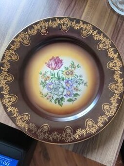 staré porcelánové taniere MZ a THUN