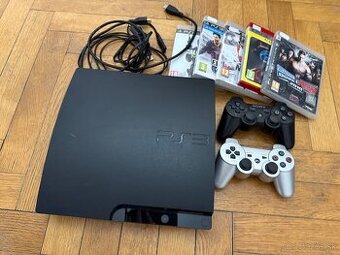 Predám Konzolu Sony Playstation 3 Slim 250 GB
