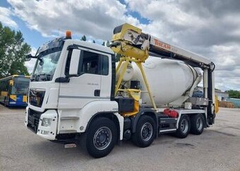 MAN TGS 32.420 8X4 BB Stetter + Th nafta 309 kw
