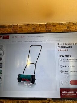 Vretenova ručna kosačka bosch ahm 30
