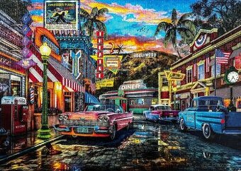 POSKLADANÉ PUZZLE "HOLLYWOOD" 1000 dielov