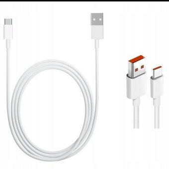 Predám 3 metrový USB A- USB C dátový nabíjací kábel