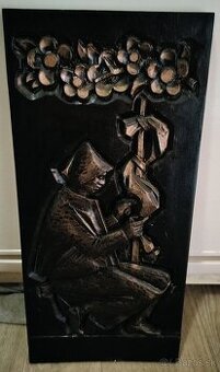 Reliéf JRD Štrba - Horník