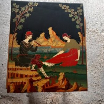 Predám sklenený obraz.