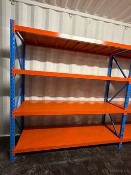 Policový regál 200cm × 200cm × 60cm – 1,2t