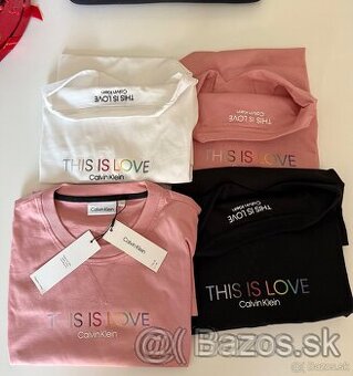 Calvin Klein , originál nové tričká, veľkosť M a L - 1