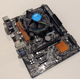 ASRock H110M HDV + i3 6100 + 8GB DDR4