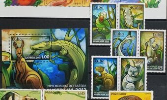 Poštové známky - Fauna 1051 - neopečiatkované