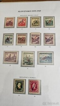 Známky Slovensky štát 1939-1945