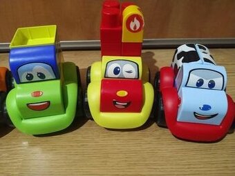 Maxi lego autíčka 4ks