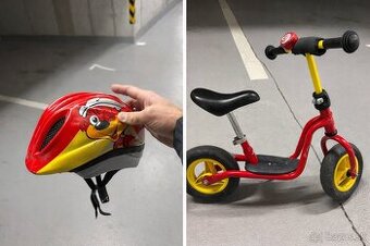 Odrazadko a prilba Puky.