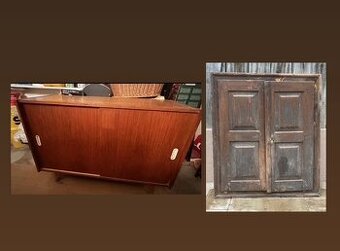 Predám československé retro skrinky.