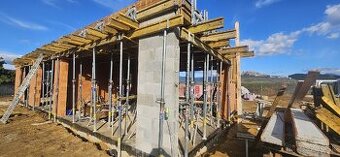 Požičovna debnenia , steny , strop , veniec