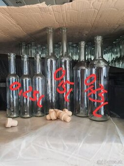 Sklenene flase 0,5l