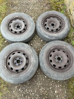 5x110 r14 kolesá Volkswagen+letne pneu 175/80 r14 Falken