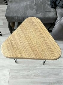 drevený stolik, designovy kúsok - 1