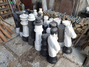 drevené záhradné šachy - 1