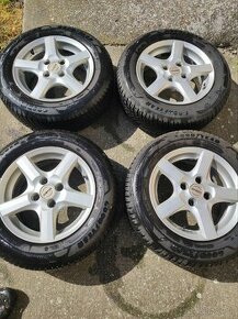 Celoročné pneu + disky 195/65 R15 - 1