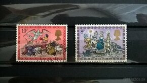Poštové známky č.199 - Veľká Británia - Vianoce II.