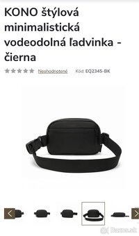 Kono čierna vodeodolná ľadvinka