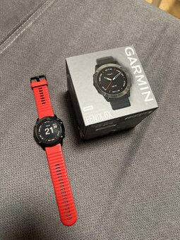 Garmin Fenix 6X Sapphire + hrudny pas