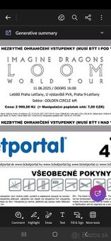 Imagine Dragons LOOM world tour