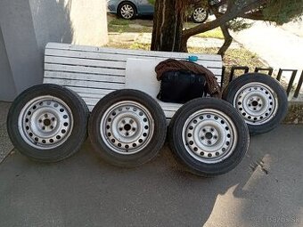 Predám plechové disky na pneu pre vw T4 r16