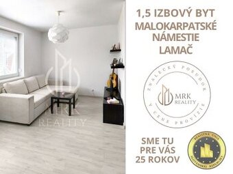1,5 iz. byt v tichej lokalite pri lese - Malokarpatské nám.