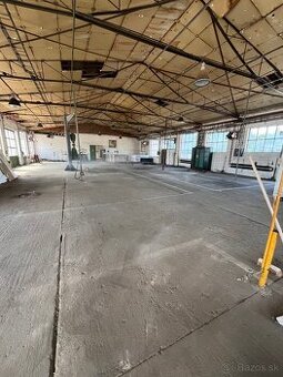 Hala 1000m2 na predaj/prenajom