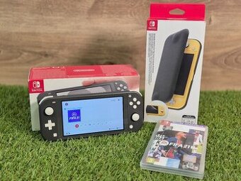 Nintendo Switch Lite šedé, púzdro a hra FIFA 21