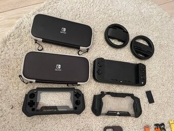 Nitro Deck + Wheel Pair + 8BitDo+ Gripy & Obaly