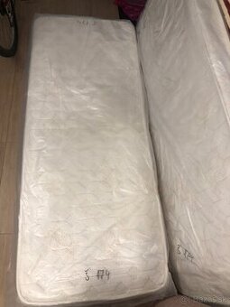 2x matrac 80x200cm