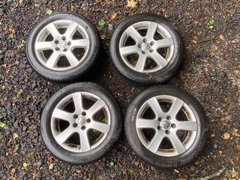 140. sada zimní kola 195/55 r15 5x100 VW Škoda
