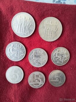 STRIEBORNE MINCE PRVÁ ČSR