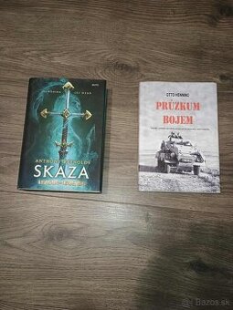 Predám knihy Skaza a Pruzkum bojem