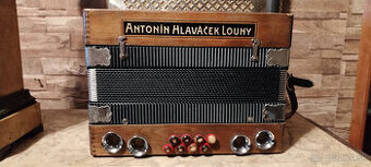 Antonín Hlaváček 1934. Heligonka 3 hlas  ladění CF . Po GO