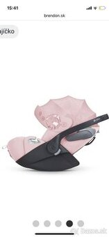 Cybex vajicko flowers plus rotacna zakladna