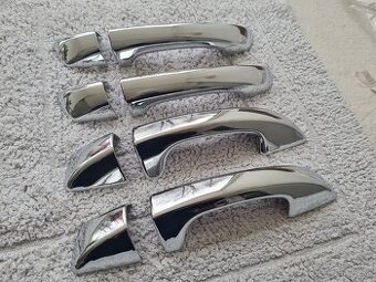 Chrómové krytky klučiek - ŠKODA / VOLKSWAGEN / SEAT