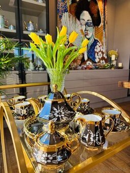 ArtDeco porcelánová súprava Valaská Belá Krištáľ